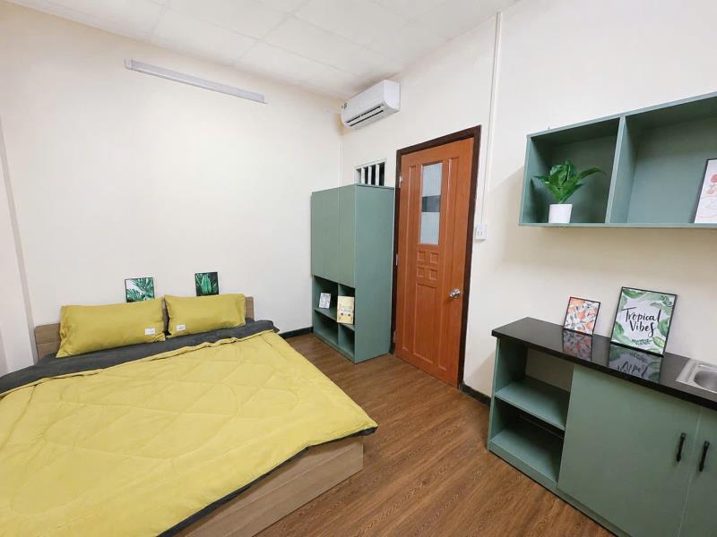 Cho thuê studio full nội thất có bếp quận 10 - chỉ 3 phút đến huflit - đh bách khoa
