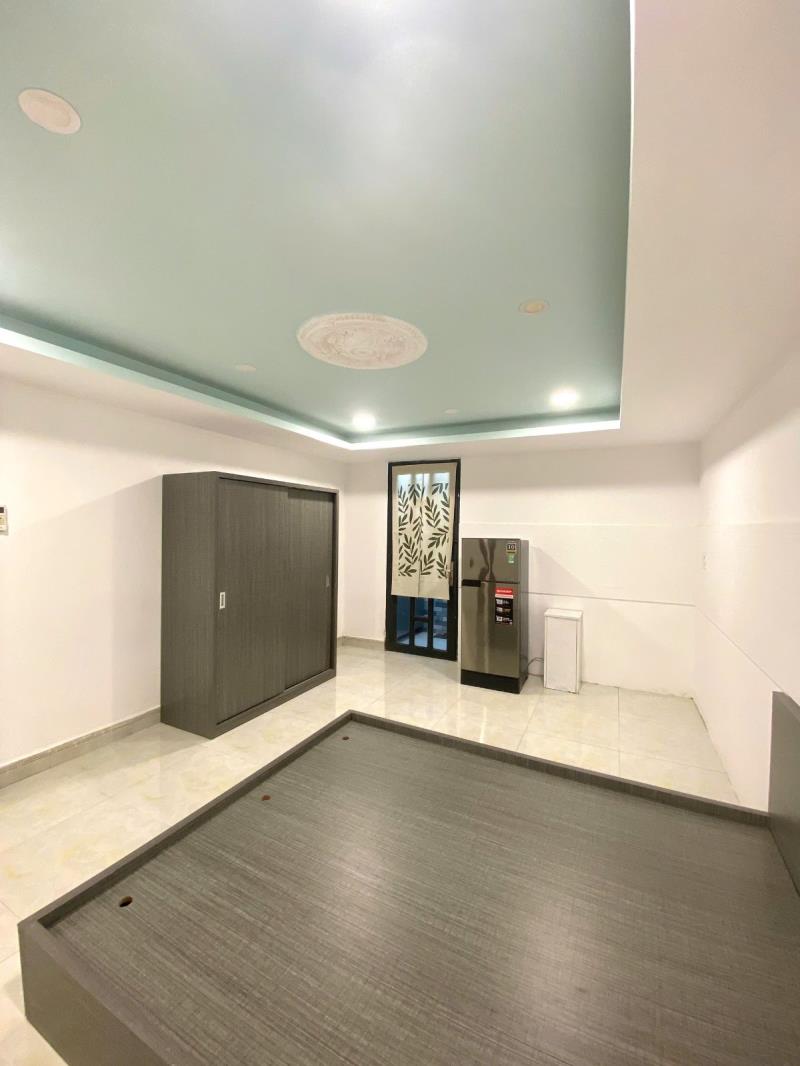 Cho thuê phòng trọ chỉ 3 phút đến ueh - huflit | studio 28m² full nội thất - wifi riêng - giặt sấy tại căn