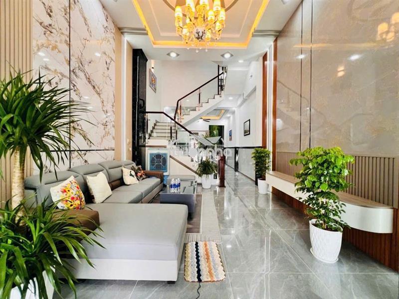 Bán gấp nhà mới hẻm 6m hồ học lãm, 48m2, 2 tầng, 2 pn 2 wc, kế bên chợ