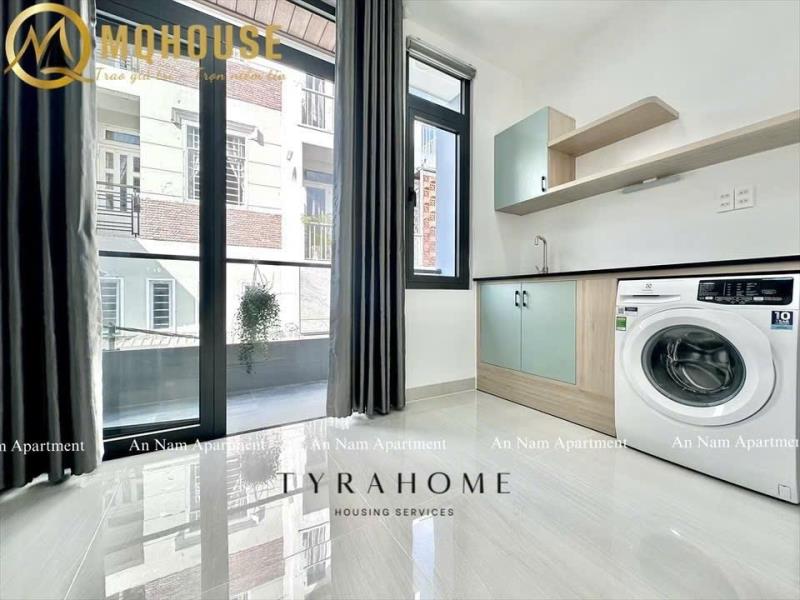 Cho thuê 1pn tách bếp - giặt riêng - balcony lớn gần chợ bà chiểu, trường văn lang  - 3