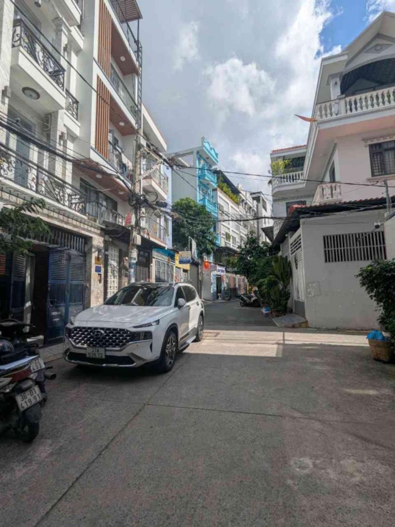 Bán nhà lê văn thọ 5 tầng hẽm xe hơi thông - 2