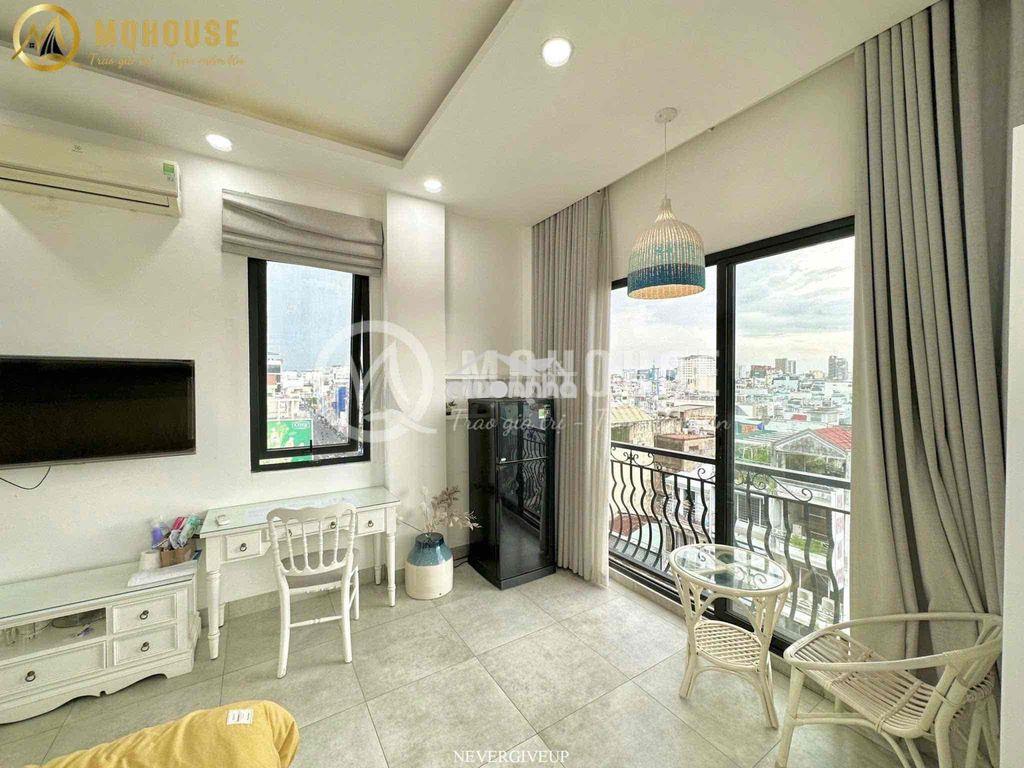 Căn hộ studio ban công full nội thất xịn thang máy mặt tiền phú nhuận - 2