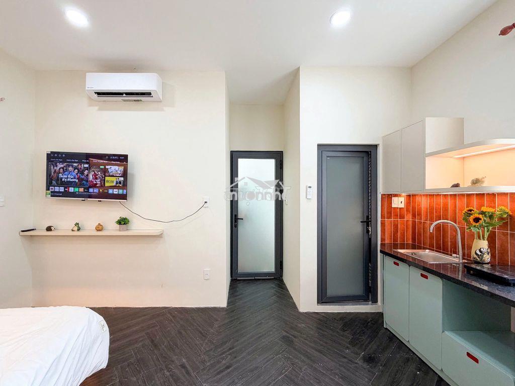 Studio full nt ngay cung đường mua sắm trần quang diệu mới như hình - 2