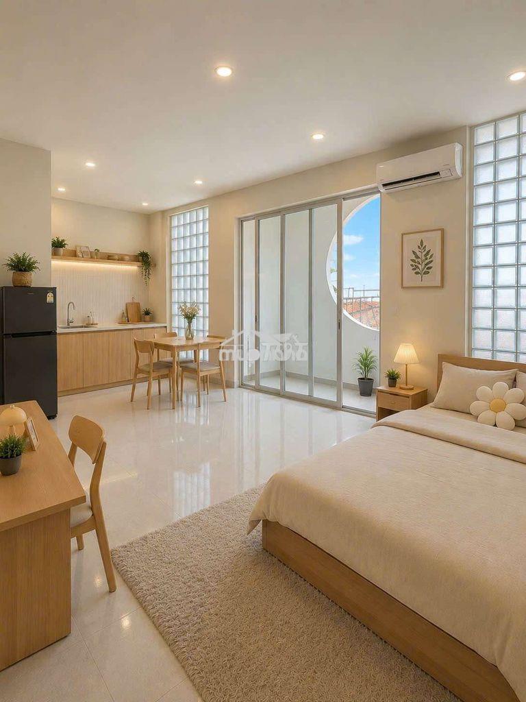 Cho thuê phòng ban công studio full nội thất - 3