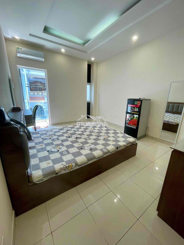 Studio ban công full nội thất, nhà vệ sinh siêu to gần ngã 4 bảy hiền - 3