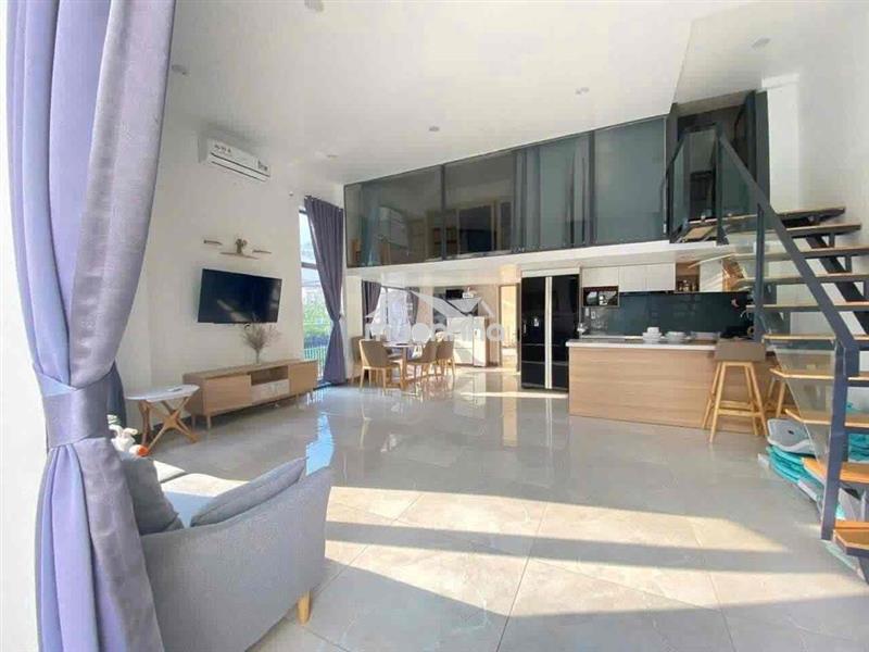 Căn hộ duplex ban công full nội thất gần uef,gtvt,hutech, hồng bàng