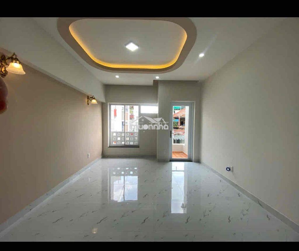 Cho thuê nhà hẻm 418 minh phụng, gần chợ bình thới. có 4pn - 2