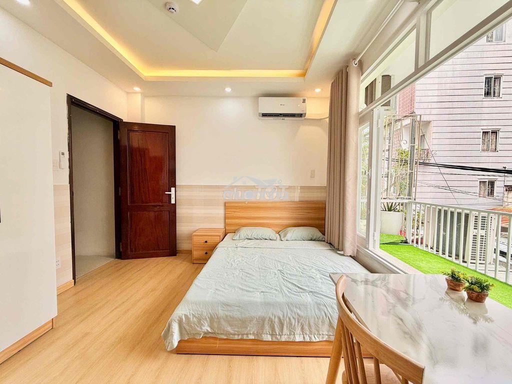 Cho thuê căn hộ xóm chiếu quận 4 – full nội thất, cửa sổ lớn, ban công - 4