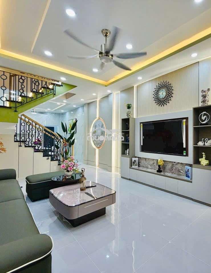 8,8 tỷ sở hữu nhà mới 4 tầng , hẻm ô tô ngay chợ phạm văn bạch! - 4