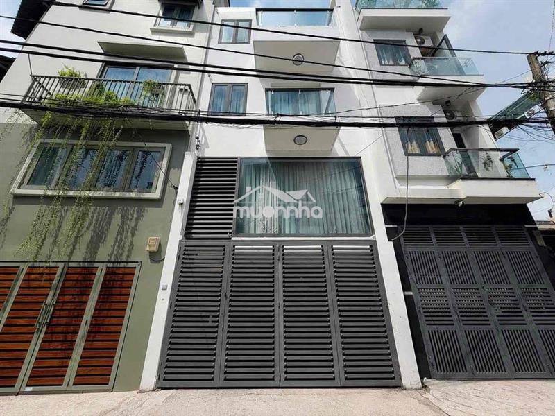 Bán nhà hẻm xe tải thông bình thạnh, 80m2 (4.8m x 17m), 4 tầng