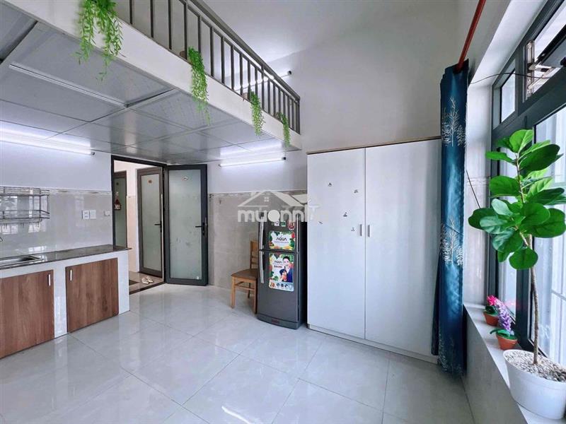 Cho thuê duplex full nt- cửa sổ trời- khu vực cầm bá thước