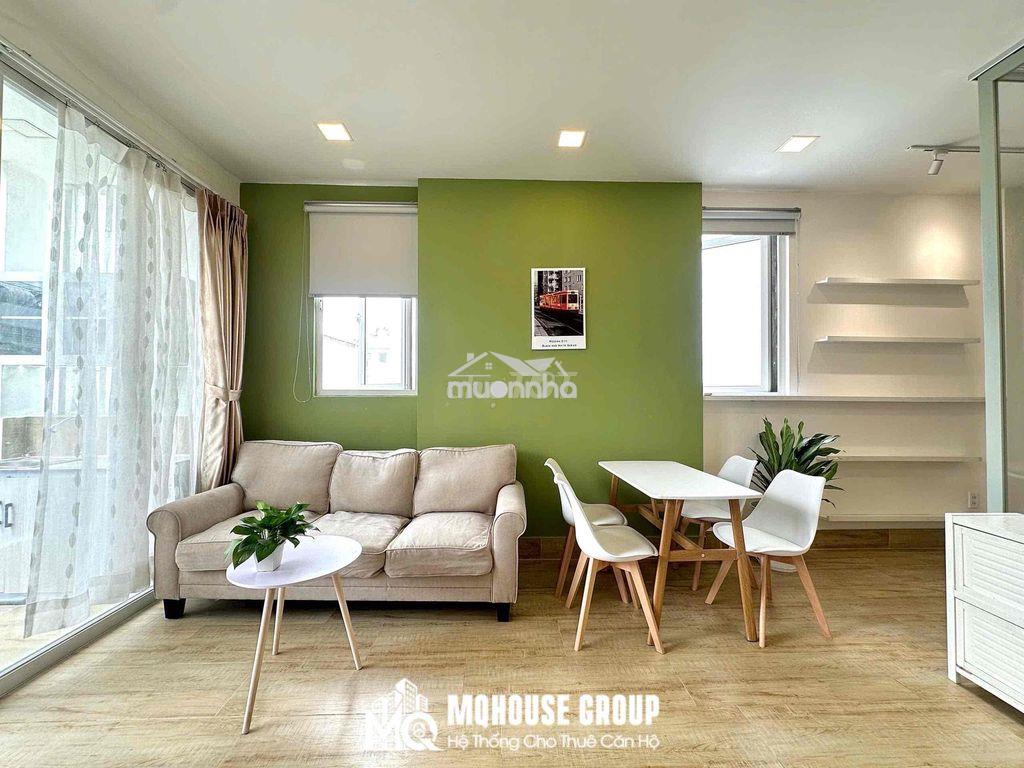 Chdv studio/1pn tách bếp balcony full nội thất, tone pastel hiện đại - 3