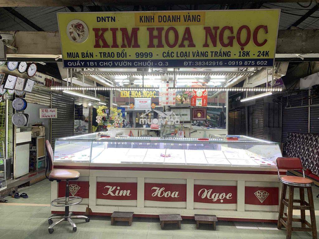 Cho thuê sạp đôi ngay đầu chợ vườn chuối mặt tiền đường nguyễn đình ch - 3