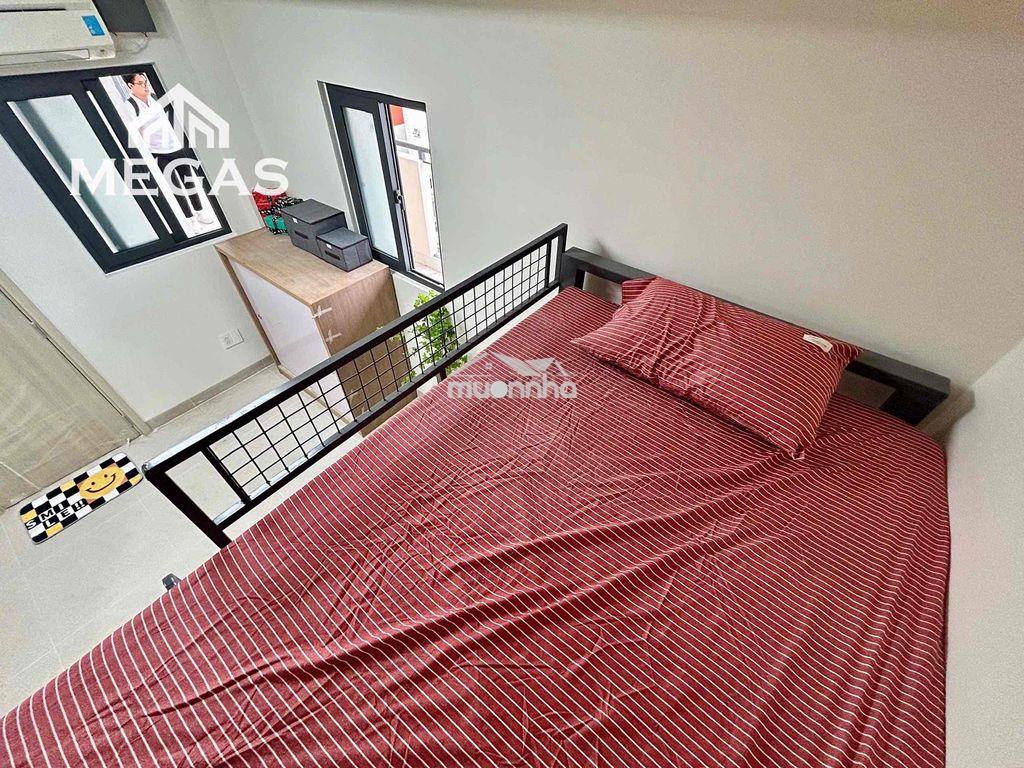 Căn hộ 2 không gian ngủ full nội thất ban công ngay đh văn lang cs3 - 4