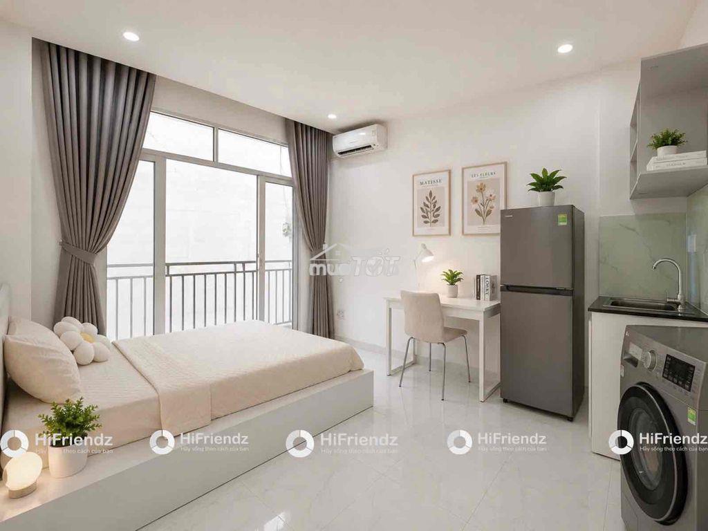 Hệ thống căn hộ ban công cửa sổ thoáng mát, gần ngã tư hàng xanh - 4