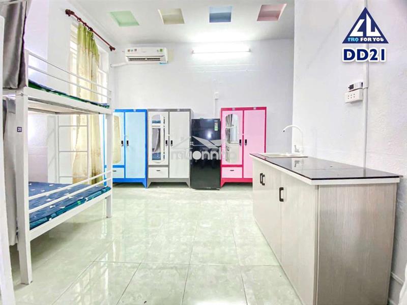 Ktx nam nữ máy lạnh gần iuh - văn lang - free 15 ngày tiền giường