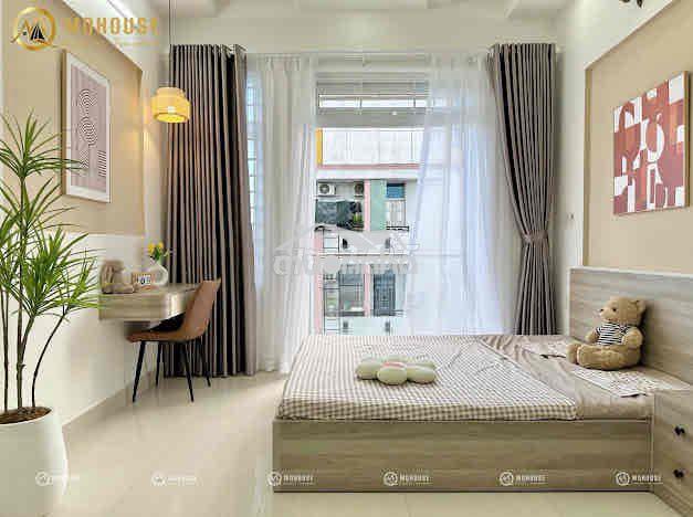 Cho thuê căn hộ ban công, máy giặt riêng, an ninh ngay khu họ lê - 3