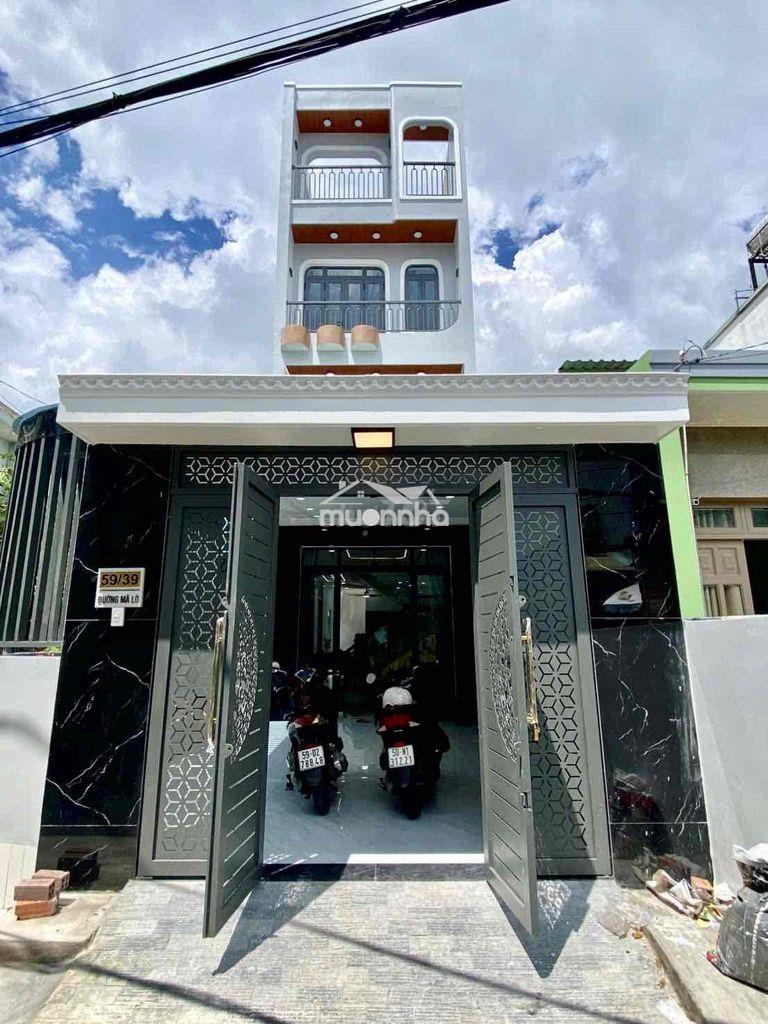 Nhà full nội thất hẻm 59/ mã lò thông