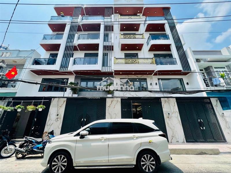 Bán nhà bình tân mới xây chợ gò xoài giáp tân phú 68m2 x 5 tầng 7,6 tỷ