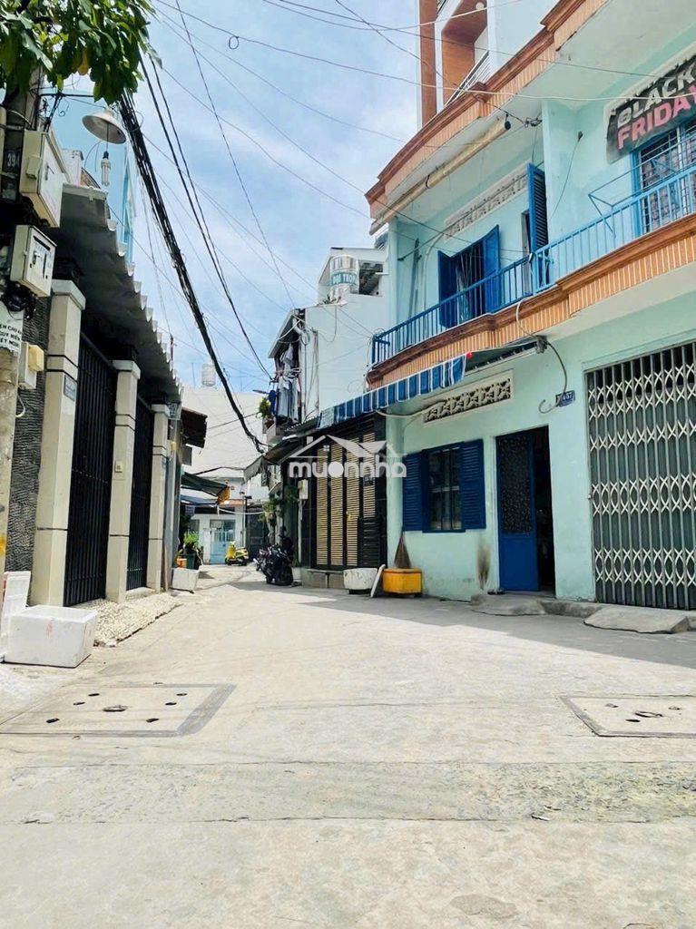 Cho thuê nhà 43/2/12 ds 27 p6 gv . dt 4 x 20 cấp 4 gần chợ an nhơn  - 2