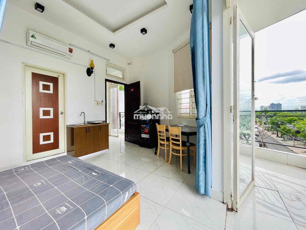 Cho thuê studio ban công 5,5 triệu view kênh – lưu hữu phước, q8 - 2