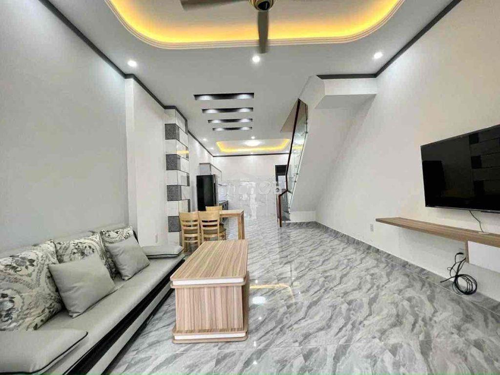 Nhà cho thuê mới ngay chợ phú hoà 2 phòng ngủ full nội thất sân ô tô - 3