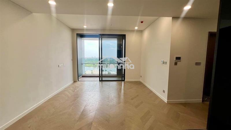 Nội thất cơ bản 2pn view sông cực đẹp tại căn hộ lumiere riverside