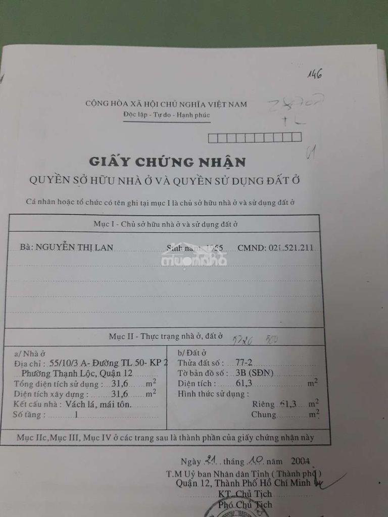 55/10/3a đường tl50, phường thạnh lộc , quận 12 - 2