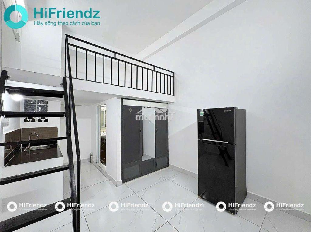 Phòng trọ có gác cao gần 2m, ở được 4ng4xe thang máy ngay văn lang cs3 - 2