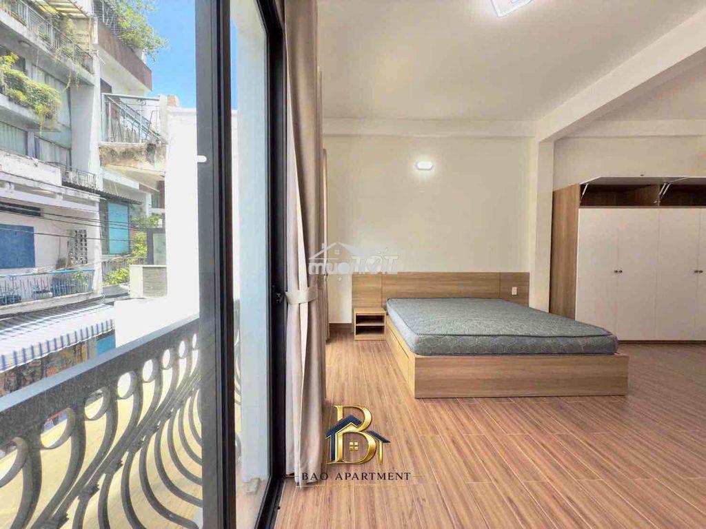 Cho thuê ngay 1pn 35m2, ban công tại lê quang định gần chợ bà chiểu p - 4