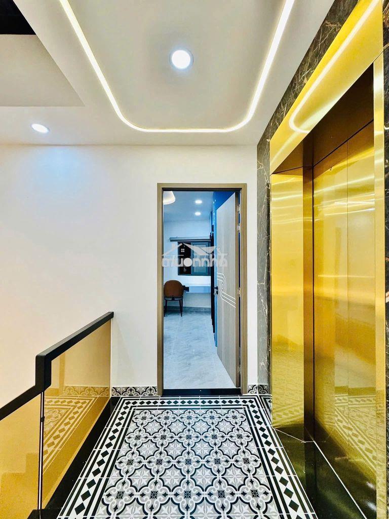 Hẻm xe hơi ngay phan đăng lưu, pn, 4x13m, 5 tầng btct - có thang máy - 4