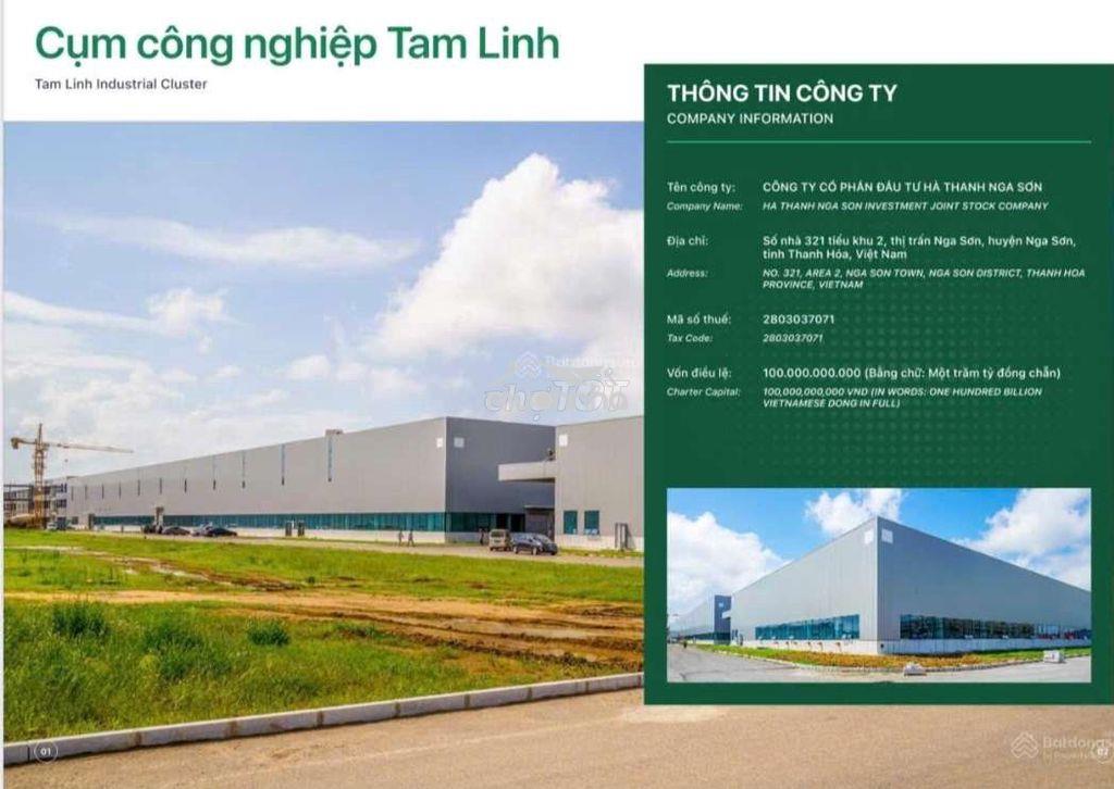 B.án lô đất phân lô vỉa hè, kd đỉnh, cổng kcn tam linh nga sơn 100m2 - 3