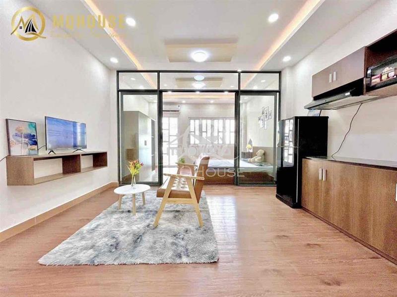 Căn hộ 1pn tách bếp siêu rộng full nội thất 👉ngay cmt8 - ngã tư 7 hiền