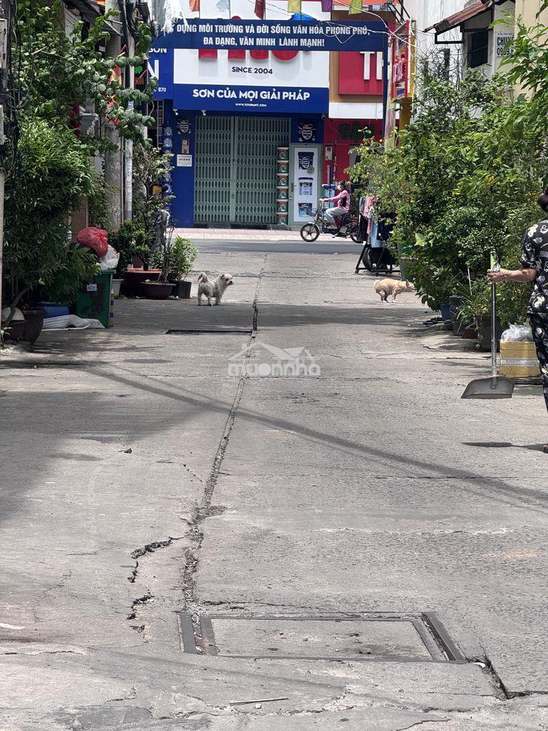 Cho thuê nguyên căn hẻm 200 gò dầu, tân quý tân phú. 4m x 20m . 4 lầu  - 4
