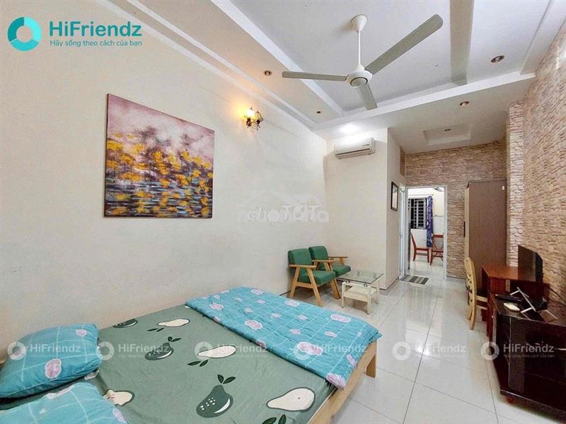 Căn hộ mini 1 phòng ngủ lớn 45m2 trần bình trọng