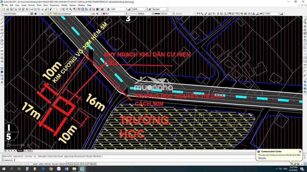 Nhà bán chính chủ 10x17m full thổ cư 1 xẹc đường kim cương vô 30m - 3