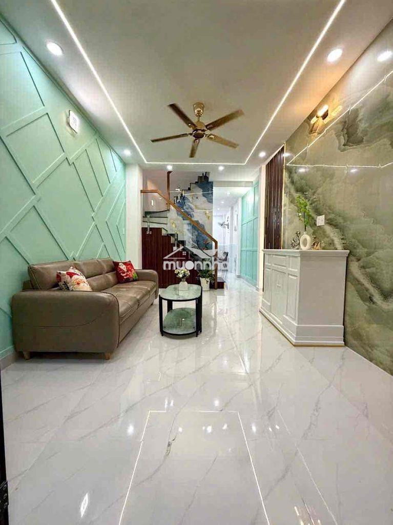 Bán nhà mới đẹp 2 tầng âu dương lân p3. q8 - 2