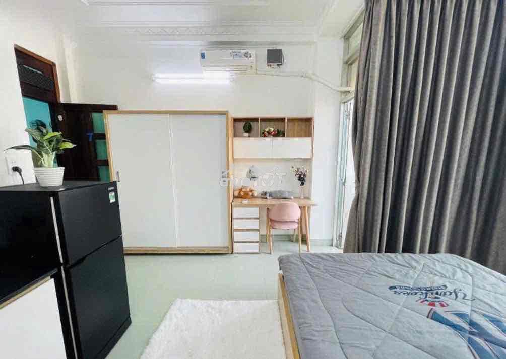 🔥 Trống sẵn studio ban công to full nội thất ngay cmt8 🤩 - 4
