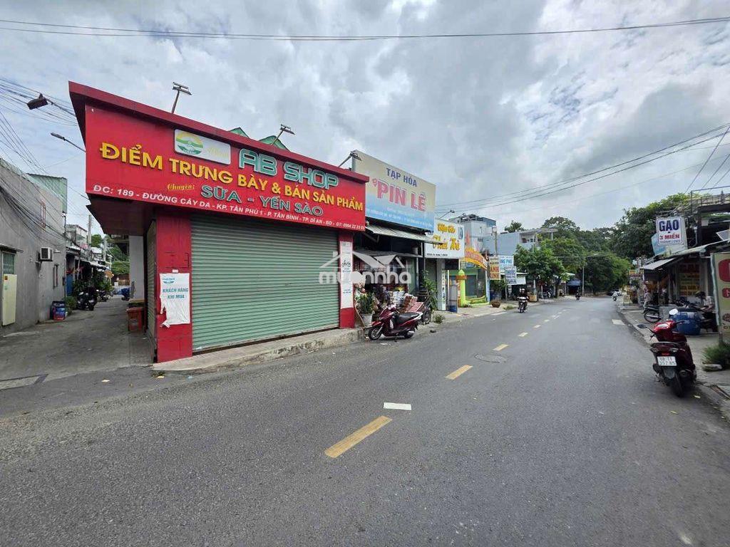 Nhà phố mặt tiền sầm uất đường cây da gần chợ, ngã tư chiêu liêu - 2