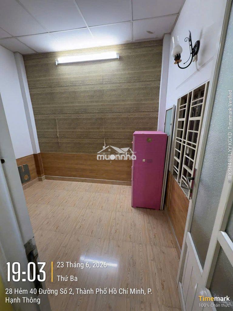 Cho thuê nhà nguyên căn – chính chủ - đối điện  bv 175 nguyễn kiệm - 2