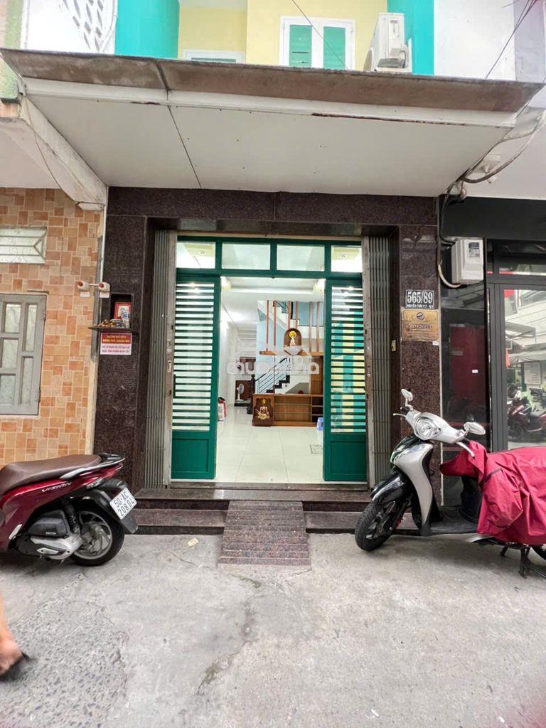 Hhmg1%-565/89 nguyễn trãi, p.an đông. nhà 4 tầng mới - 2