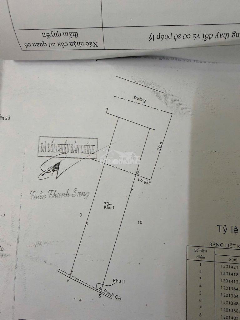 Bán đất mặt tiền phan văn hớn ( không qua môi giới)  - 2