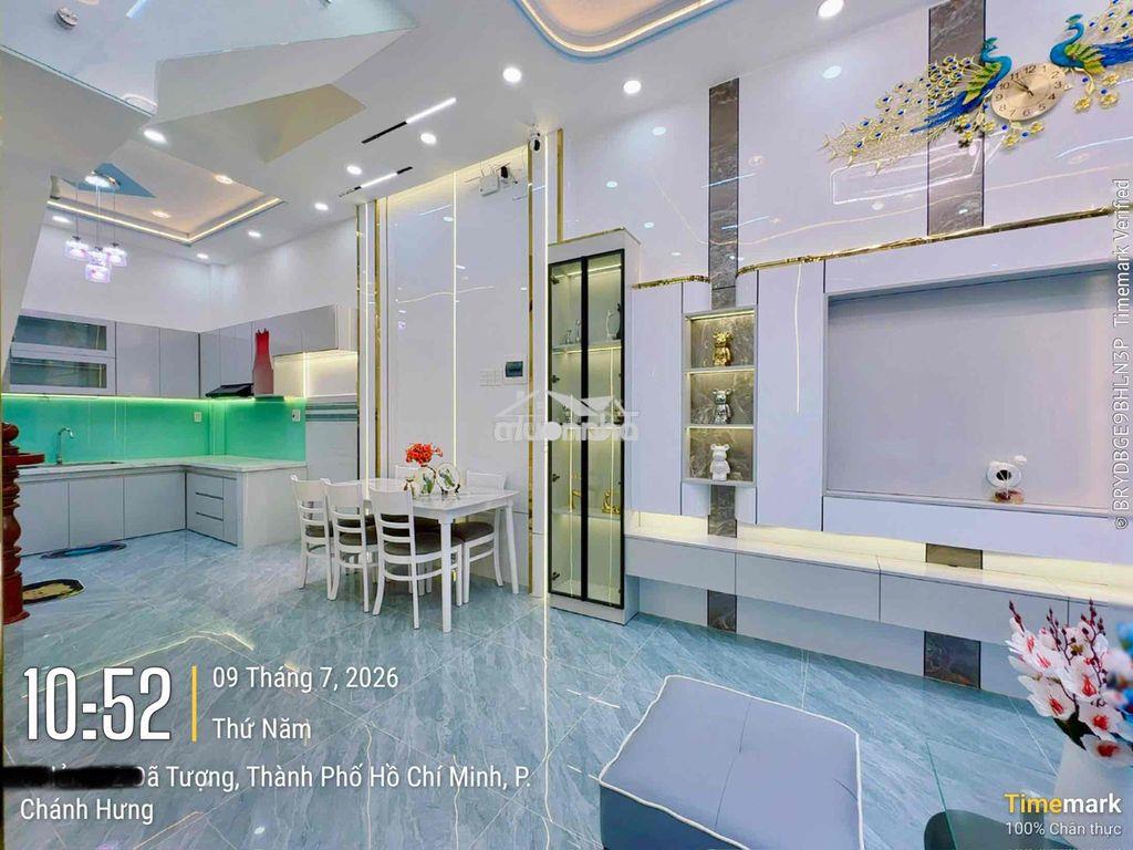 Bán nhà đẹp 4 tầng, tặng full nội thất cao cấp, hưng phú q8 - 3