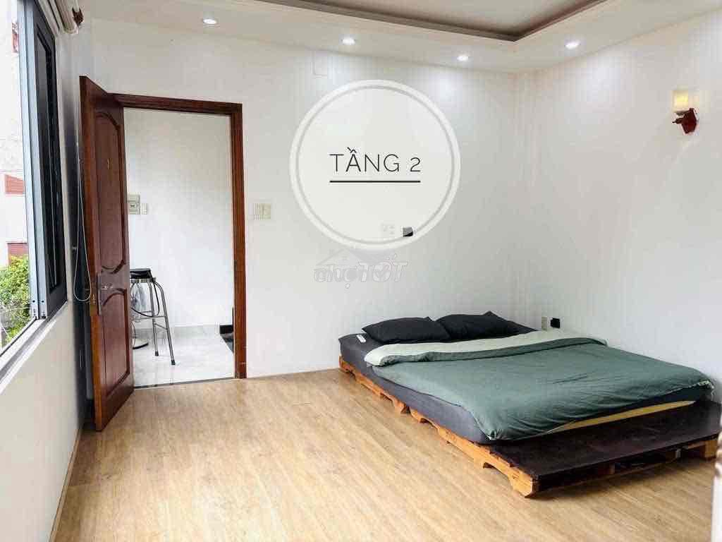 Cho thuê nhà nc hẻm xe ba gác 270/.. phan đình phùng 4l 5pn - 3