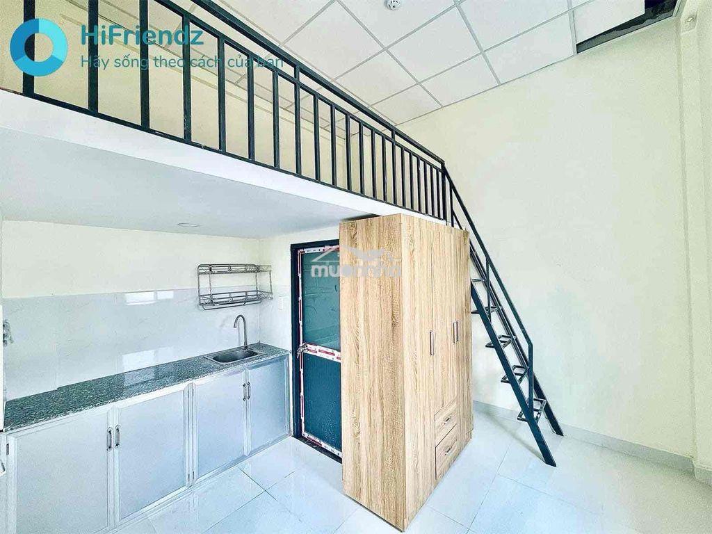 Cho thuê phòng trọ có gác - giá rẻ - cầu kinh thanh đa -  4 người 4 xe - 3