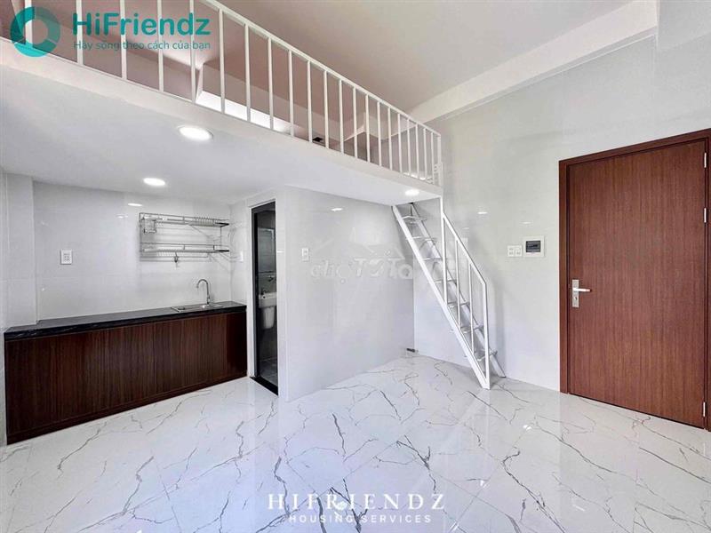 Cho thuê phòng trọ - gần bếp xe q8 - duplex mới - thang máy