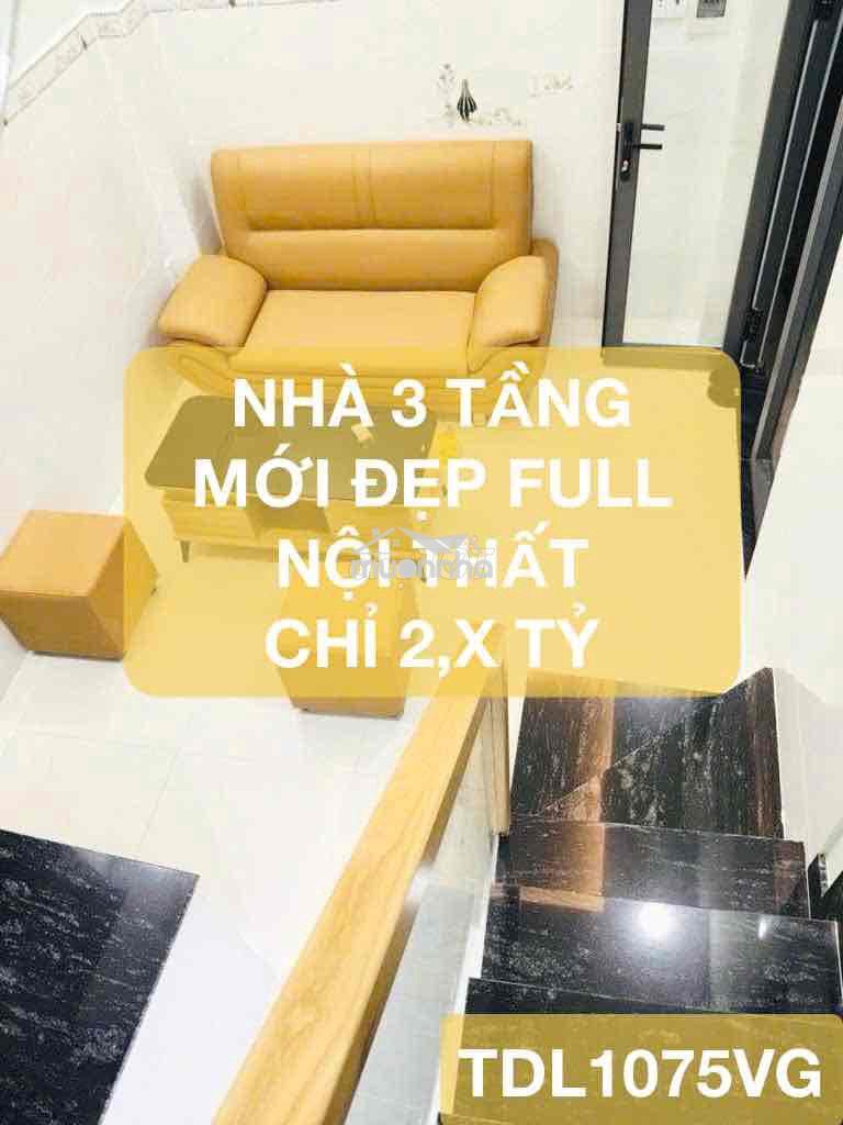 Nhà 3 tầng lê đức thọ, sát hxh, mới đẹp ở ngay