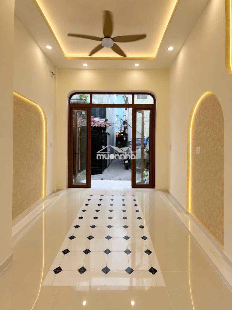 Nhà đẹp mới xây 4 tấm dt 4,2*8,5 giá 5 tỉ tí - 4