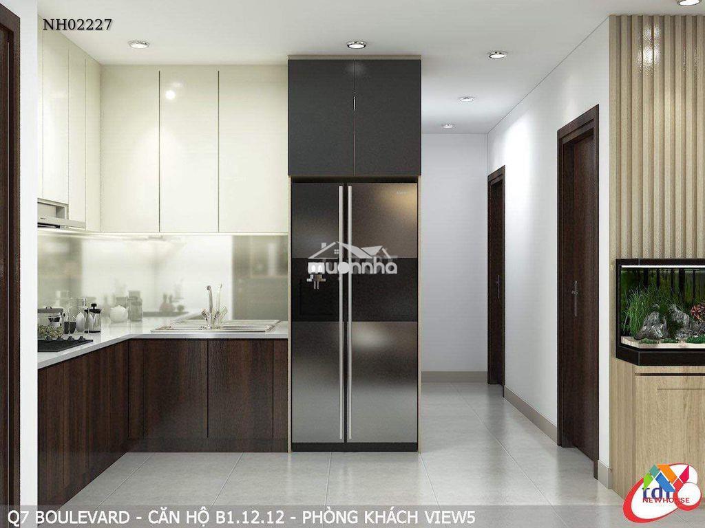 Cho thuê ch 2pn, 70m2 chỉ với 13 triệu tại q7 boulevard , q7 - 3
