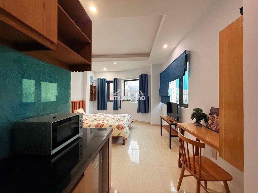 Cho thuê căn hộ dịch vụ full nội thất mới tinh giá rẻ ngay bờ kè q3 - 2